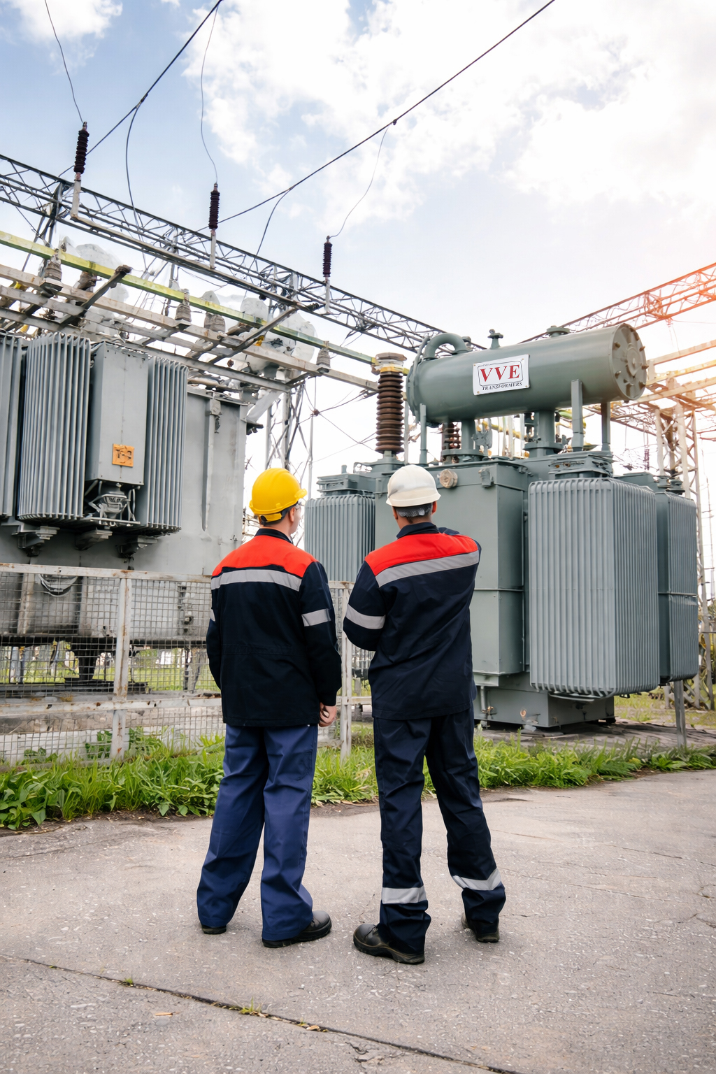 High voltage transformer testing laboratory at KROS Electric Co., Ltd.